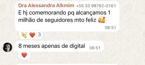 Depoimento de Alessandra Alkmim