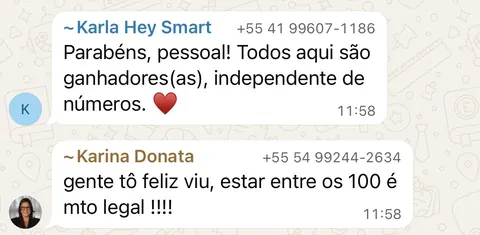 Depoimento de Karla e Karina