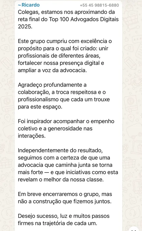 Depoimento de Ricardo