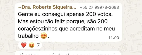 Depoimento de Roberta Siqueira